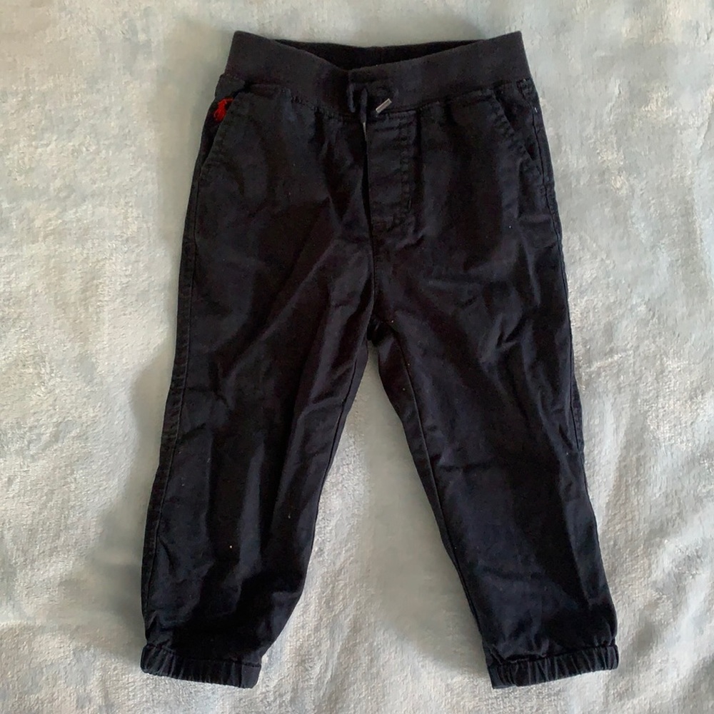 Ralph Lauren navy joggers 18 months